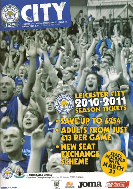 Leicester City FC v Newcastle United FC